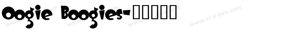 Oogie Boogies字体转换